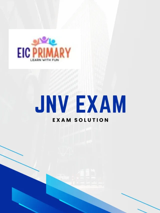 JNV EXAM PAPER