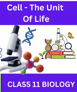 Cell – The Unit Of Life CLASS 11 BIOLOGY : A Great worksheet