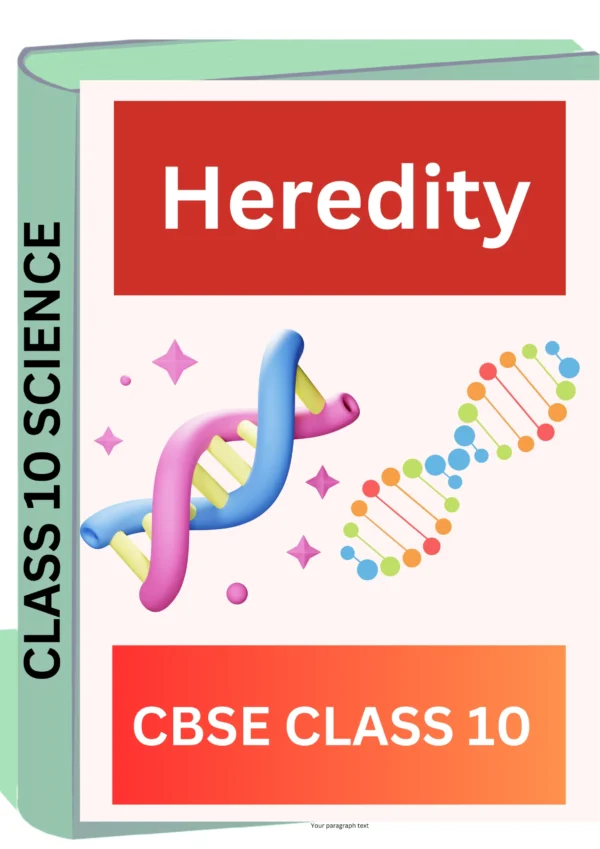 Heredity CLASS 10 SCIENCE WORKSHEET