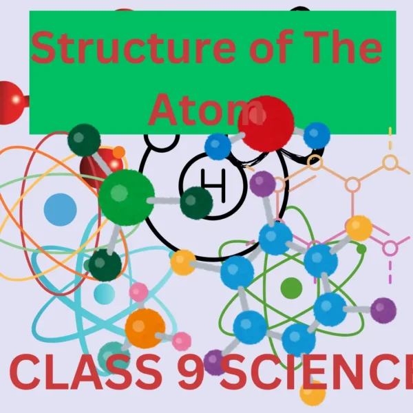 STRUCTURE OF THE ATOM CLASS 9: A GREAT STUDY