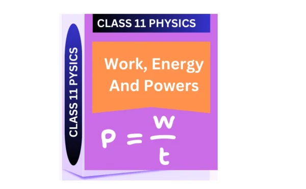 Energy And Power Work, CLASS 11 WORKSHEET: A Solid Study